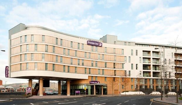 Premier Inn Belfast Titanic Quarter Exteriör bild